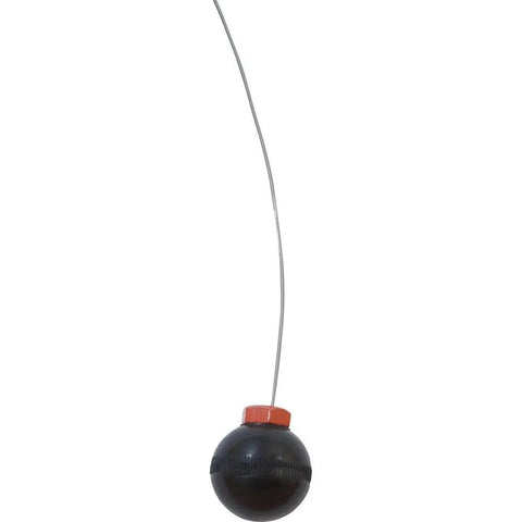 Heavy Duty Woodturning Lathe Wire Burner Set 18 Inch Friction Detailing Tool with black round burner head.