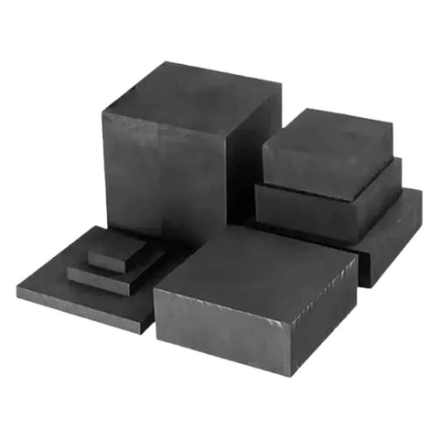Fine Grain Graphite Block With High Conductivity For Furnace Pros In Metallurgy, 10x50x100mm Carbon Plate, various size options