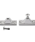 316 Stainless Steel Deck Hinge for Side Mount Bimini Tops Saltwater Ready Built To Last Marine Boat Hardware Pack of 2 with Included Screws Highly Polished Mirror Finish Yacht Grade Fittings for Durable Deck Install