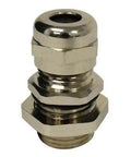 Heavy Duty Metal Cable Gland With NPT Thread 1/2 Inch, Fits 0.24 To 0.48 Inch Cables, Industrial Grade Seal For Metal Enclosures, 1 Pack