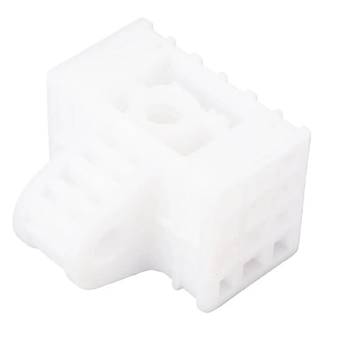 Heavy Duty Linear Actuator Push Rod Slider Replacement For Electric Recliners Built Like A Tank With High Strength Composite Blocks, white slide block.