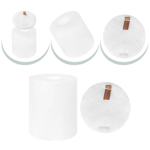 Pro Grade Replacement Parts Kit For Robot Vacuum Cleaners Compatible With AV2501AE AI Ultra showing foam and filters.