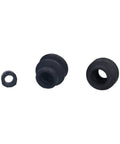 Top Tier Rear Brake Caliper Slider Pin Kit Direct Replacement For Chevy 6 GG GY GH Models 02-12 Metal Rubber Guide Pins 87 And 89 mm Perfect Fix, black rubber guide bushings
