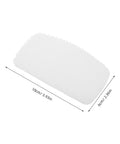 White Self Adhesive Sneaker Repair Patches For Fresh Kicks Instant Heel Hole Fix mesh patch size 10cm x 6cm for sneaker repairs.