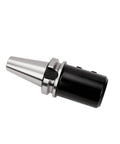 Premium BT50 CNC Collet Offering SLN40 U Type Side Fixed Fitment with stainless steel and black housing for precision grinding.