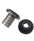 Close-up of bevel gear set from All-in-One Worm Gear Kit For 5Qt And 6Qt Stand Mixers, compatible with Whirlpool KitchenAid.