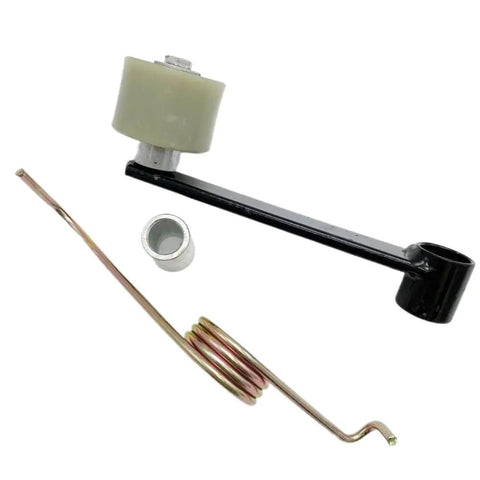 Durable Chain Tensioner Roller Kit For Bashan 200cc BS200 ATV Quad That Slays Off-Road With Easy Bolt-On Fitment To Keep Your Ride Smooth And Strong On Any Trail, black roller arm and spring
