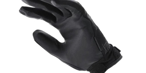 Heavy Duty Tactical Recon Gloves With Slim Fit Leather For Maximum Dexterity Touchscreen Compatible And Machine Washable Large Covert Black
