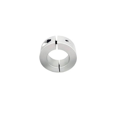 Rock Solid Fixed Ring Split Type Limit Shaft Retaining Ring Positioner Plus Anodized Aluminum Alloy Stop Collar Kit, 12x30x10mm
