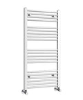 Three Pack Replacement Towel Rail Radiator Brackets For Heated Walls White Finish Universal Adjustable 75mm To 95mm Mounting Brackets Fit