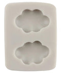 Hot Air Balloon Silicone Fondant Molds Set Of 4 For Cake Decorating And Cupcake Toppers, cloud mold piece