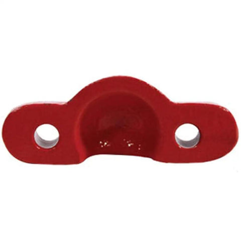 Radius Cap Replacement For Case International Harvester WR9 Tractor Direct Fit Easy Install OEM Spec Durable Aftermarket Part That Replaces A60763DB 60763DB And Meets Or Exceeds OEM Requirements. red metal radius cap with two bolt holes