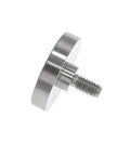 Flat Contact Points For Dial And Digital Indicator Depth Gauges 4-48 UNF Thread 15mm Diameter 5mm Length Easy Swap Interchangeable Tool Tips