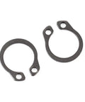Premium 304 Stainless Steel External Circlip Retaining Ring Assortment Set With 100 Pieces Across Ten Common Sizes From 8mm To 18mm For Automotive Machinery And Home Repairs Rust Resistant Durable Quick Fit Tool Kit, external circlip rings