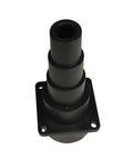 Shop Vac Adapter Step Reducer For Wet Dry Vacs, 2.5 inch hose to smaller sizes, soft plastic material, customizable cut.