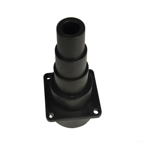 Shop Vac Adapter Step Reducer For Wet Dry Vacs, 2.5 inch hose to smaller sizes, soft plastic material, customizable cut.