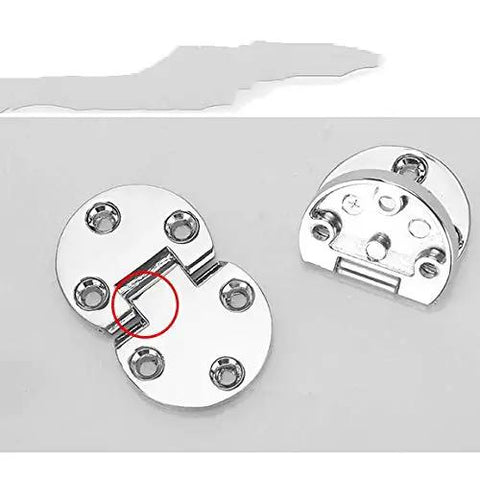 Heavy Duty Zinc Alloy Flap Hinges Pair 90 Degree Adjustable Door Hinge For Kitchen Furniture Bed Lid Concealed Hardware close-up view of hinge joint