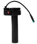 Top Tier Throttle Handlebar Made For Talaria Sting X3 MX3 MX4 Electric Dirt Bikes Heavy Duty Aluminum Alloy Upgrade That Fits Perfectly And Rides Smooth Without Any Extra Mods Needed, black throttle handlebar with cable