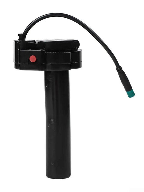 Top Tier Throttle Handlebar Made For Talaria Sting X3 MX3 MX4 Electric Dirt Bikes Heavy Duty Aluminum Alloy Upgrade That Fits Perfectly And Rides Smooth Without Any Extra Mods Needed, black throttle handlebar with cable