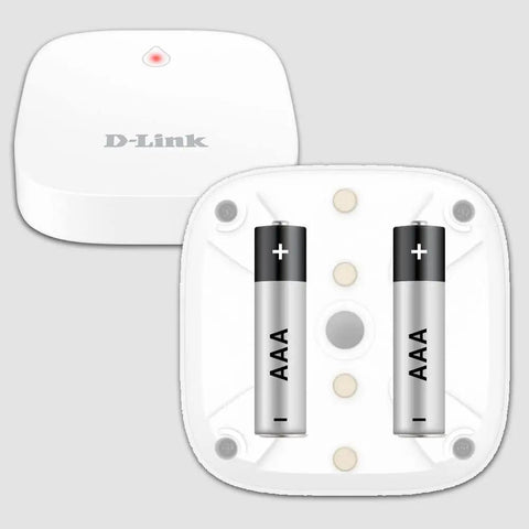 Water Sensor Add On for DCH-S1621KT, Long Range Battery Powered, Wi Fi Enabled Home Monitoring With App Alerts, White device