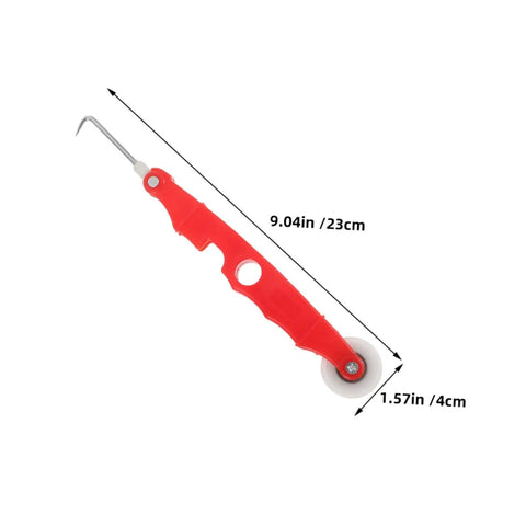 4 Piece Window Screen Spline Roller Tool Set For Quick DIY Repair And Replacement Fast Fix For Home Windows Durable Build Heavy Duty Stainless Steel Rollers Easy Install And Seamless Screen Replacement