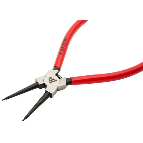 Heavy Duty Snap Ring Plier Set Four Piece Stainless Steel Includes 45 Degree Internal And External Pliers And Straight Internal And External
