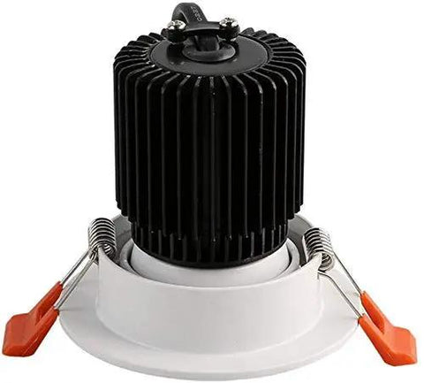 3UOOWWFA Led R Recessed Downlight Living Room Recessed Ceiling Light Attic Porch Lighting Built-in Spotlight CRI80 with heat sink.