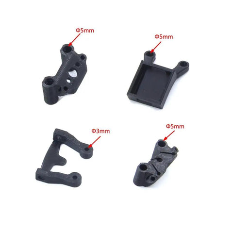 3D Printed BN-220 GPS Mount For FPV Drones TPU holder T-shaped bracket fixed seat analog digital parts black