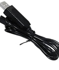 USB Charging Cable For Di2 8070 Shifters And Battery Charger Adapter, coiled black non-original replacement cord