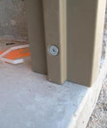 Sleeve-All 1/2 In x 3 In Hex-Head Sleeve Anchor installed in concrete base for masonry support