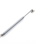 Heavy Duty Gas Spring Hinge 250N 25Kg Soft Close For Cabinets Cupboards Beds Windows Skylights Telescoping 246-346mm in silver color