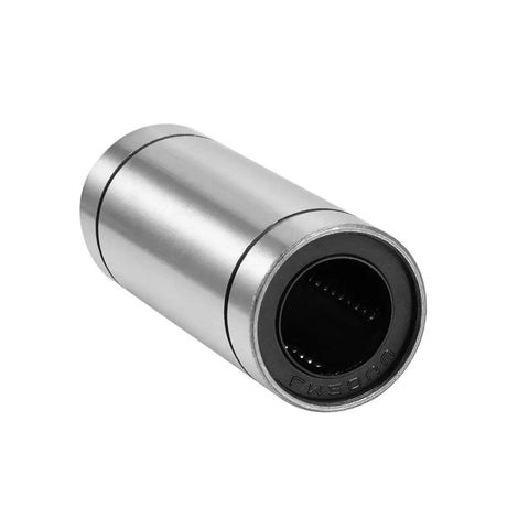 LM20UU Linear Ball Bearings Set, extra long, chromium steel, sealed, 20mm bore, 32mm OD, smooth motion for CNC, pack of 2