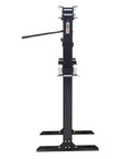Side view of Beefy 20 Ton Hydraulic Shop Press For Home Mechanics And Small Shops With Adjustable Ram Includes Manual Hand Pump