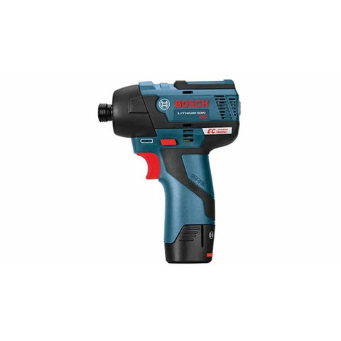 Compact Lightweight Brushless Cordless Impact Driver Kit With Killer Torque And Efficiency Completes Most Fastening Tasks In A Snap For Pros And Diyers showing side view