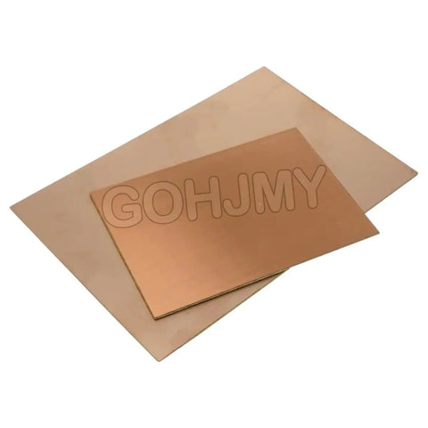 Single Sided Copper Clad PCB Laminate Board 7x10 Cm And 10x15 Cm FR4 For Etching DIY Prototyping Kit on display