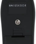 Back view of Dual Input Hygro Thermometer Psychrometer For HVAC Pros With Superheat Differential, showing serial number and casing.
