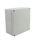 Side view of 8x8x4 Inch IP65 Weatherproof Junction Box PS Plastic Electrical Enclosure for Outdoor and Indoor Use Dustproof Project Box
