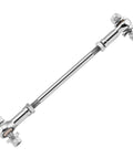 Chrome rod part of Two Piston Springer Brake Caliper And Mounting Bracket Kit For Harley Springers Bolt On Black Contrast Cut Finish