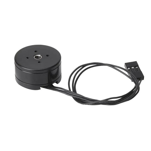 260KV Brushless Motor For RC Drones With 808 Camera Gimbal Accessory, 2204 Size, showing round black casing and wires.