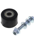 Top Tier 8mm Function Chain Roller Set For YFZ 350 And Banshee ATVs, includes rubber roller and metal bolt for drivetrain repair.
