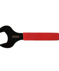 ER20A Castle Nut Wrench with red handle, heavy duty cast steel, for clamping collet chuck spanner, buffer tube nut tool for engraving machines.
