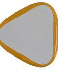Big Candy Corn 2 Proximity Sensor Switch - No Touch Assistive Technology For Accessibility And Adaptive Communication, Featuring A Large Activation Surface For Easy Use By Fine Motor, Low Vision, And Sensory Needs. Large orange triangular proximity switch with gray activation surface and cable
