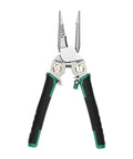 Premium Ergonomic Wire Stripper With Padded Grip For Clean Insulation Removal On Multi Size Cables, durable stainless steel blade.