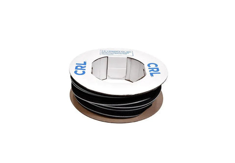 0.312 Inch Adjustable Astragal Replacement Pile Weatherstrip, 100 Foot Roll For Doors, black fiber pile on spool
