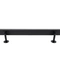 Tough As Nails Flush Wall Mount Handrail Made From Premium Stainless Steel for secure indoor steps, shown from the front.