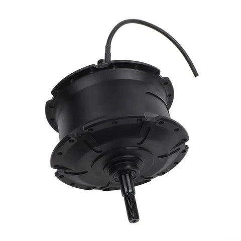 Hardcore 48V 750W Brushless Rear Hub Motor For Fat Bikes with black casing and attached cable