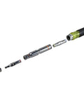 Exploded view of Magnetic 7 In 1 Nut Driver With Cushy Grip One Hand Drive Seven Sizes In One Tool SAE Hex Sizes One Quarter To Nine Sixteenths Inch