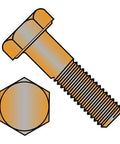 Five Sixteenth Inch By One Inch Hex Cap Screw In Silicone Bronze Pack Of 100 For Non Critical Light Duty Applications Corrosion Resistant And Budget Friendly