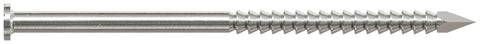 Knockout Ring Shank Siding Nails, 2 Inch By 13 Gauge Full Round Head Diamond Point Type 316 Stainless Steel Fasteners, Pack Of 245, Built Like A Tank For Heavy Duty Exterior Builds