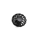 Six Pack Black Birdcage Cabinet Hardware Handle Pull for Kitchen Cabinets and Furniture, Solid Ziron Nickel Alloy Composite, top view